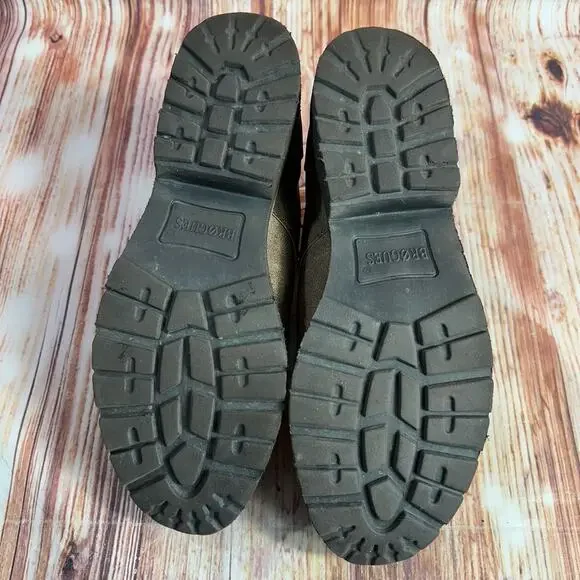 Brogues By BOC Womens Size 8 M Brown Leather Lightweight Shoes Oxfords - Picture 8 of 10